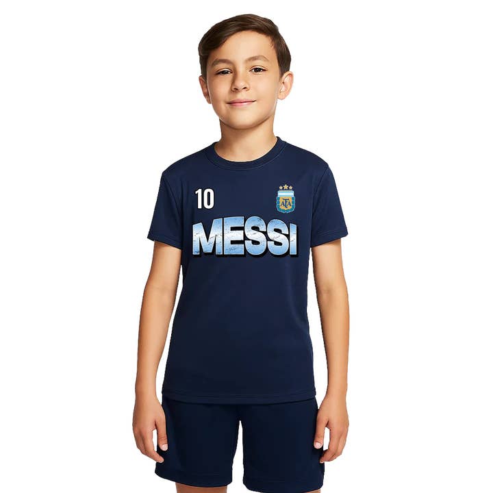 Argentina Lionel Messi Cotton T-Shirt - AFA697CT-LM-2 for wholesale by Icon Sports