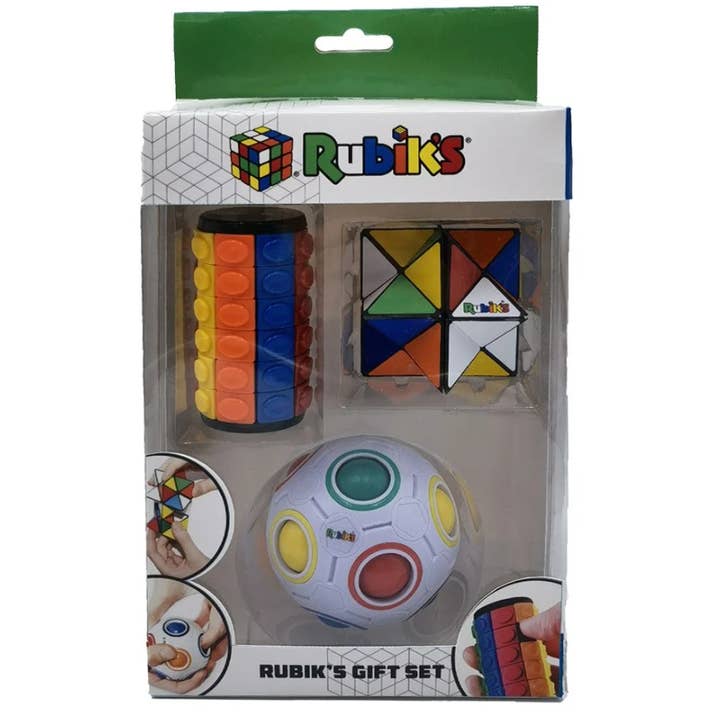 Rubik's Gift Set 3 pack - Rainbow Ball, Magic Star for wholesale by Brand Partners Group