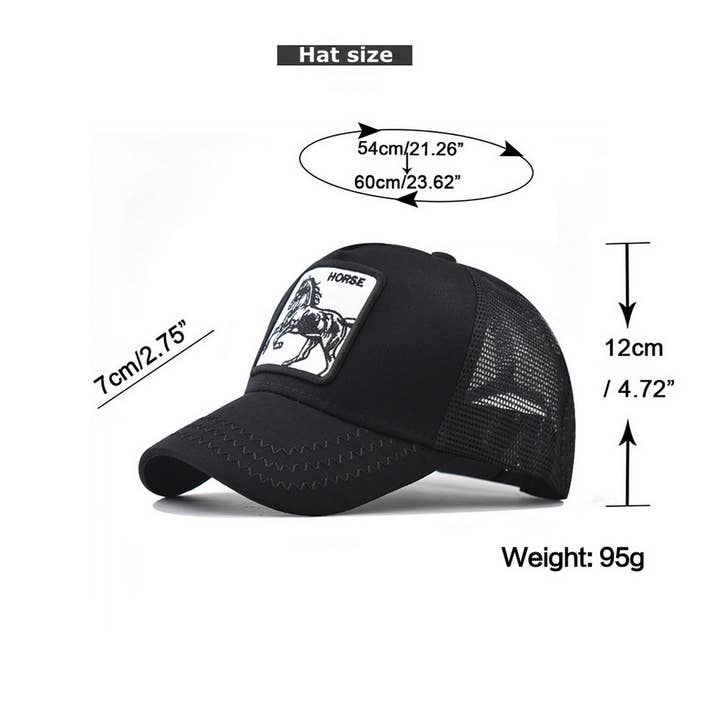 ACCITY - Wholesale Trucker Hat - Unisex - HIGH QUALITY EMBROIDERED GRAPHIC TRUCKER HAT_CWAH136011