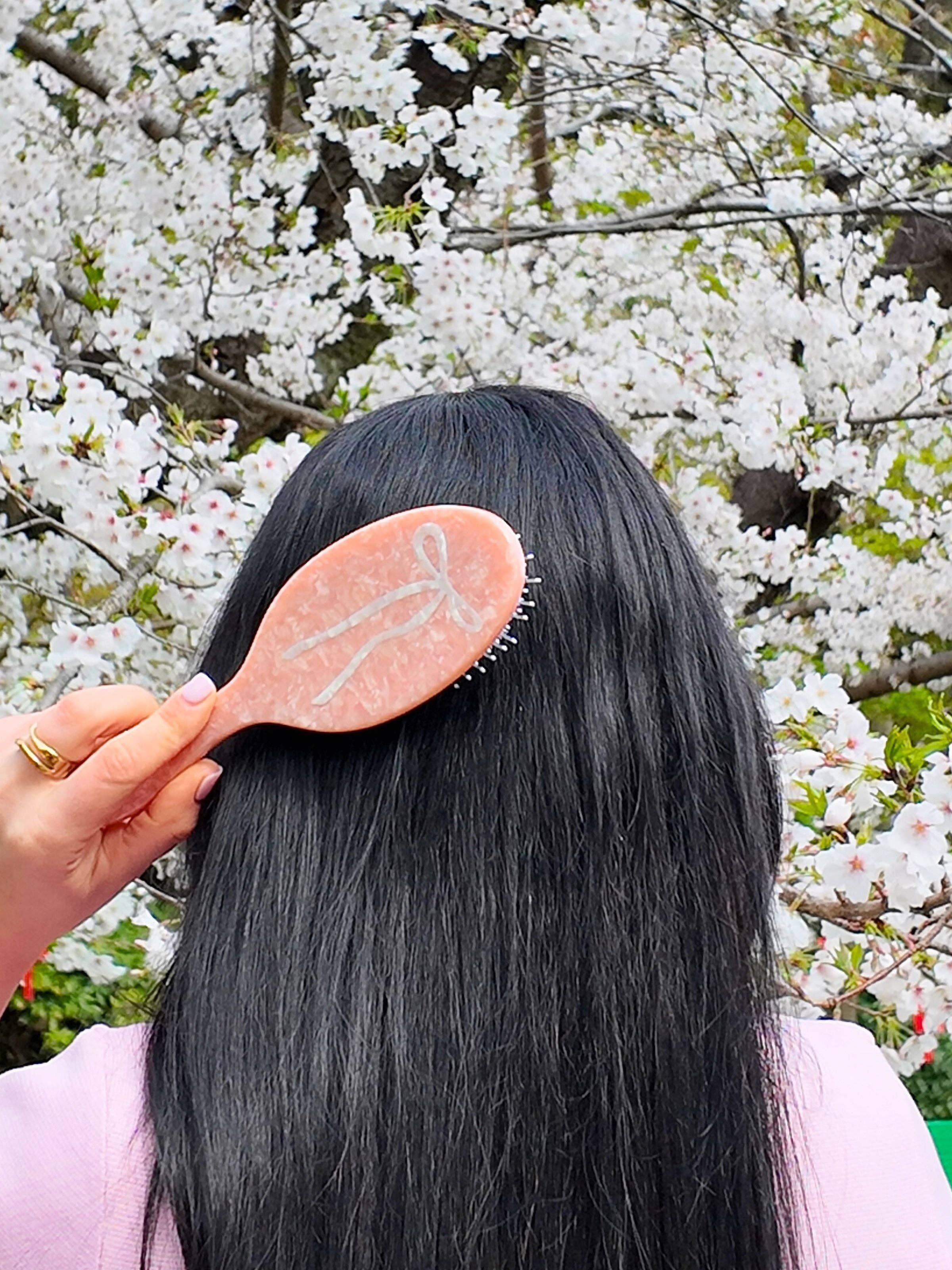 Solar Eclipse - Venta al por mayor Cepillo/peine - Cepillo para el cabello con lazo de ballet pintado a mano | Ecológico4