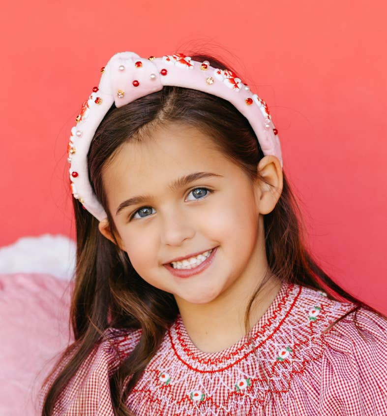 The Heady Chic - Vente Serre-tête – enfant - Bandeau noué en canne à sucre pour enfants et adolescents1