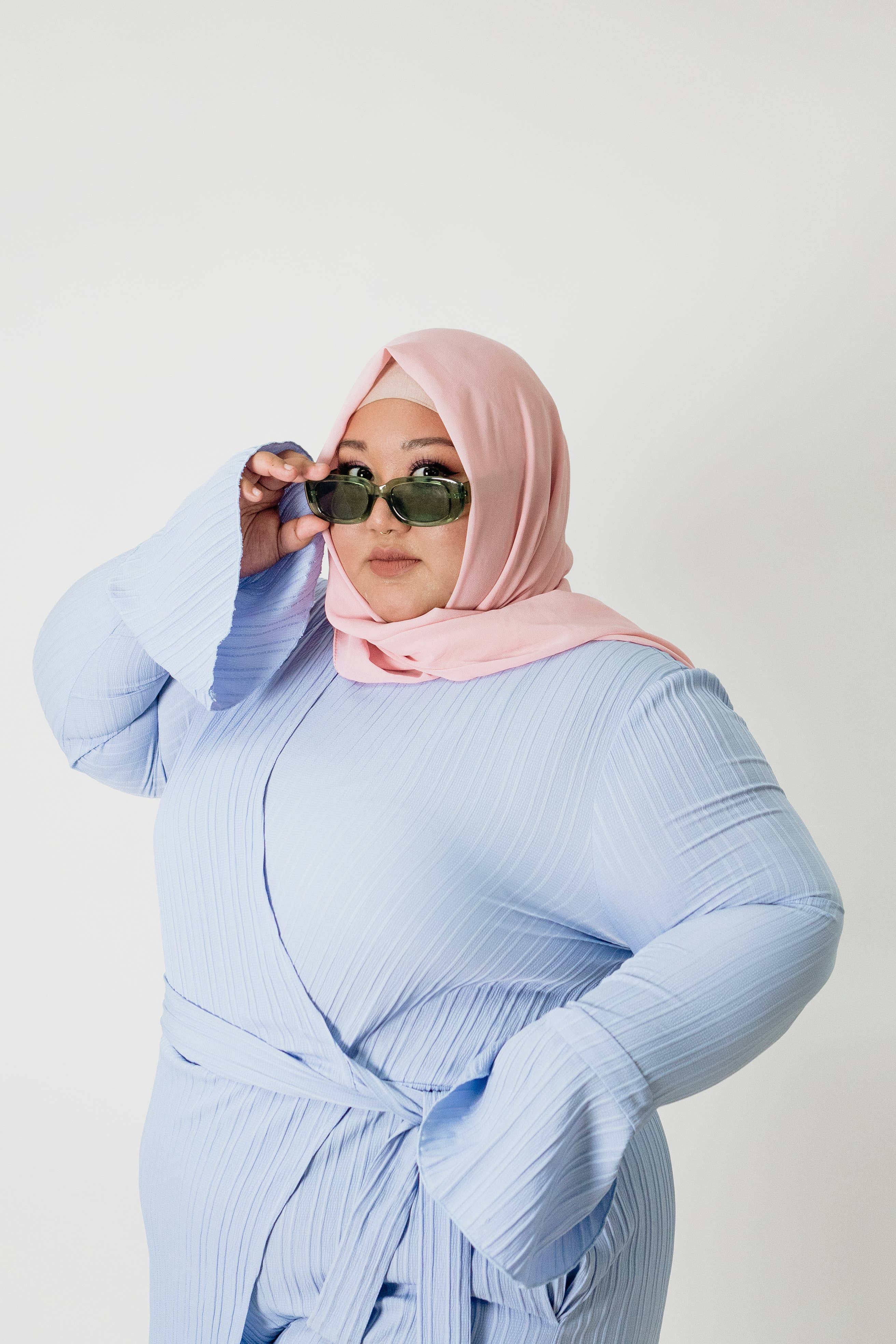 Nour Emporium - Wholesale Jumpsuit - Women's - Janine lilac skirted jumpsuit6