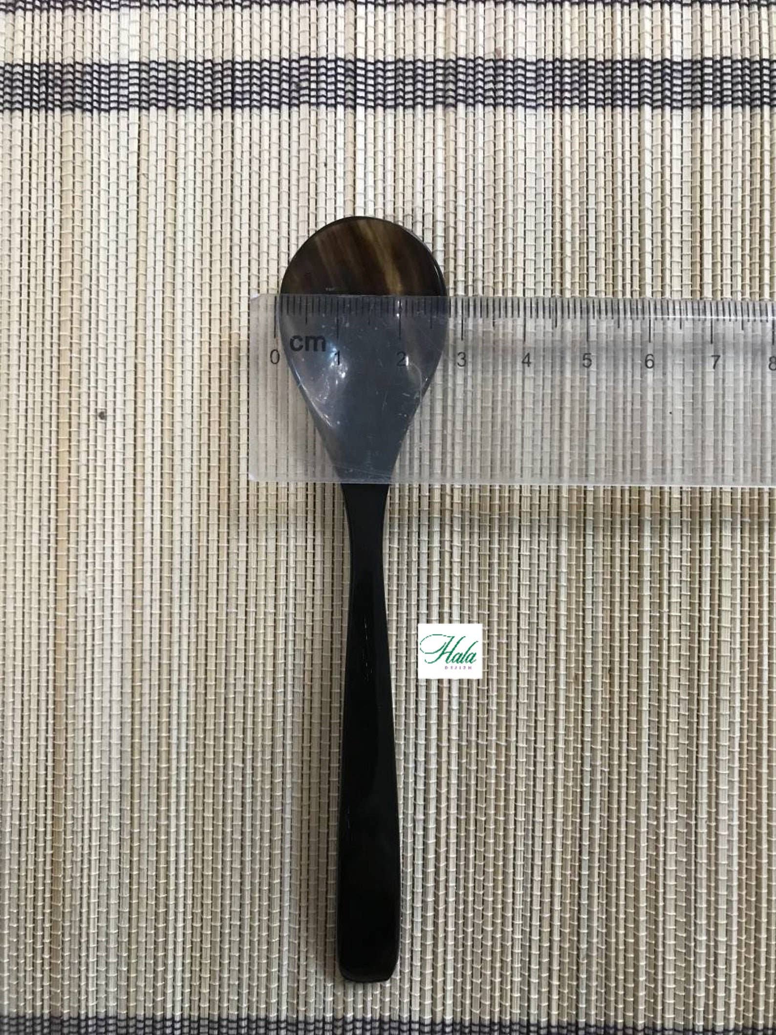 Hala Design – wholesale Bordssked (Bestick) – Personlig Horn Egg Spoon2