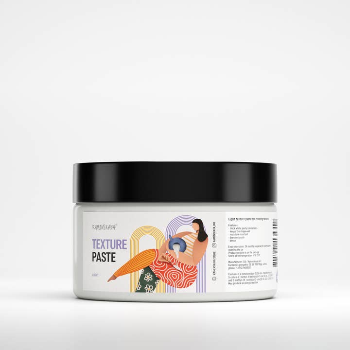 KAMENSKAYA - Wholesale Art Texture Paste/Gesso - Texture paste (Light)1