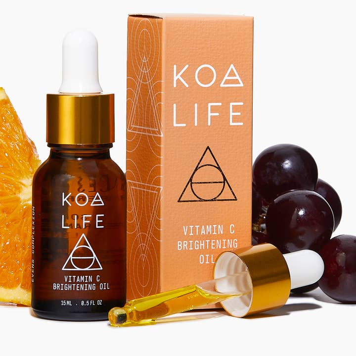 Huile éclaircissante Vit-C pour la vente par KOA LIFE
