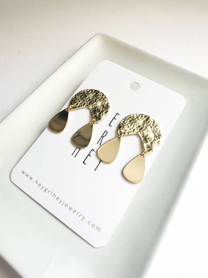 The Amara Earrings for wholesale by Hey Grl Hey Jewelry
