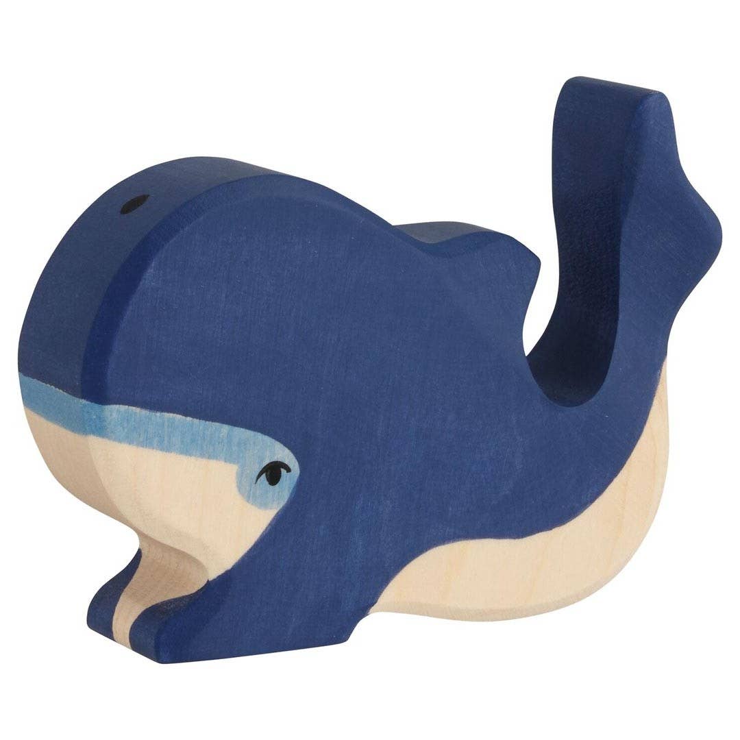 Goki America - Wholesale Wood Toy - Kids - Blue whale, small1