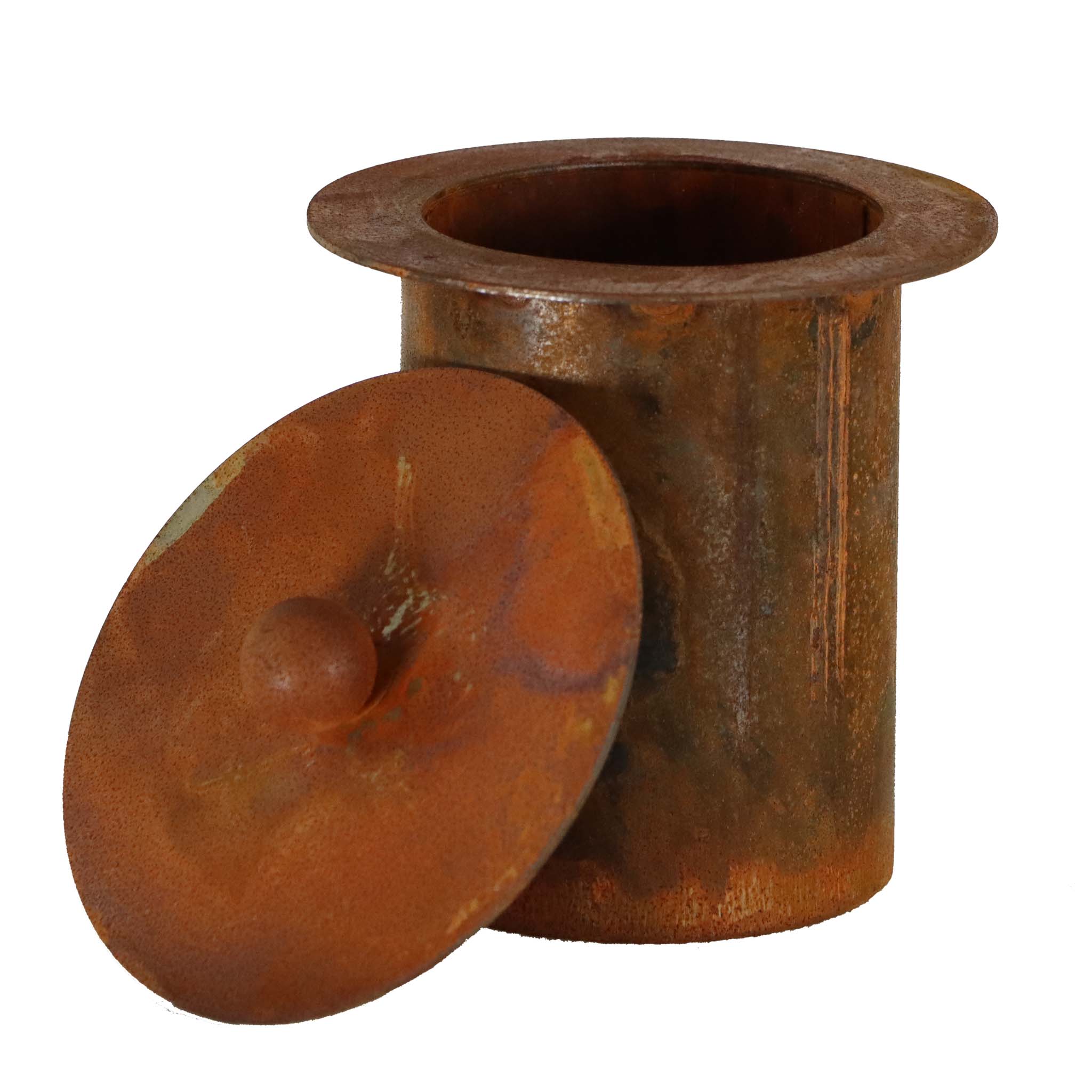 Rostikal – Engroshandel Bålfad – Edelrost metal ildpotte til bioethanol0