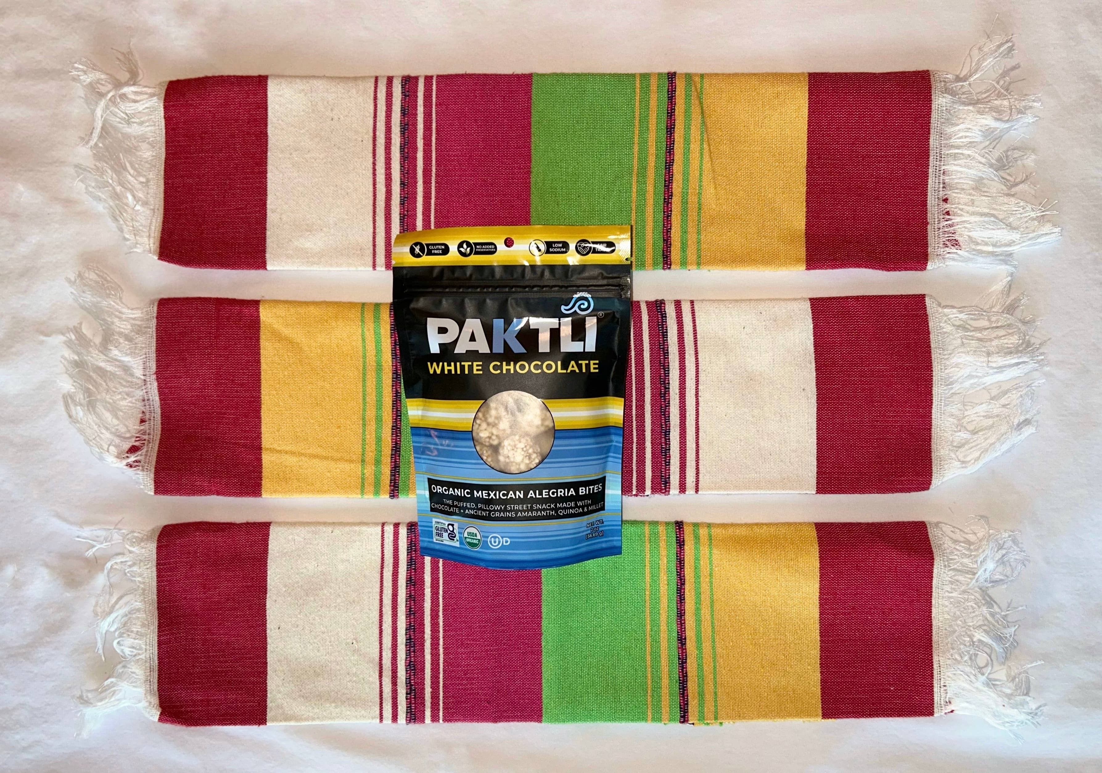 Paktli Foods - Wholesale Chocolate Covered Sweets - NEW White Chocolate Mexican Alegria Bites12