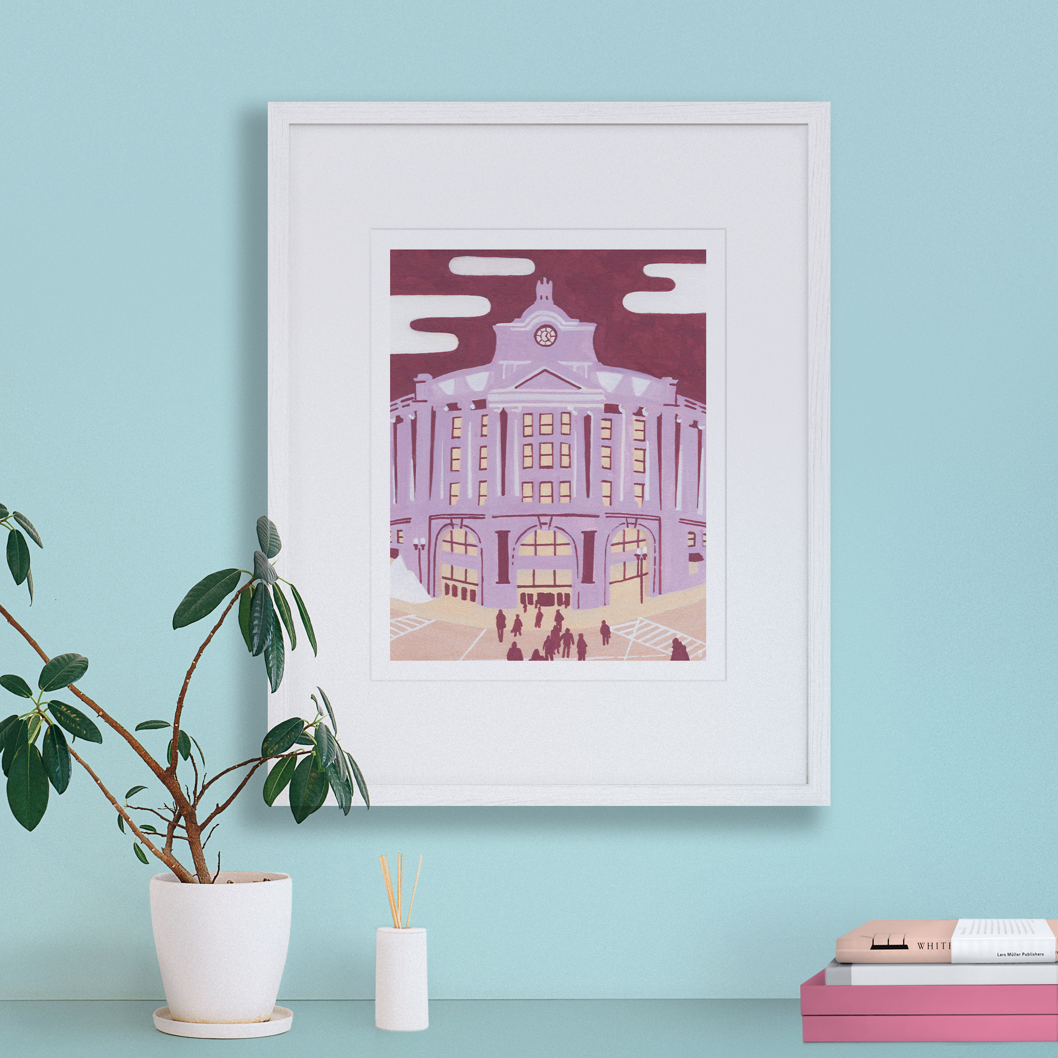 Ohello Boston - Wholesale Art Print - South Station1