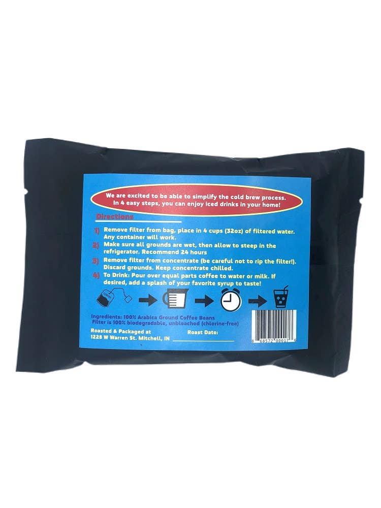 JavAroma Roasters - Wholesale Ground Coffee - Cold Brew Packet1