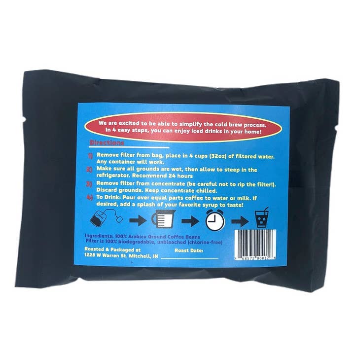 JavAroma Roasters - Wholesale Ground Coffee - Cold Brew Packet1