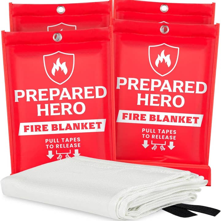 Emergency Fire Blanket - Bulk - 36ct Case for wholesale by Prepared Hero
