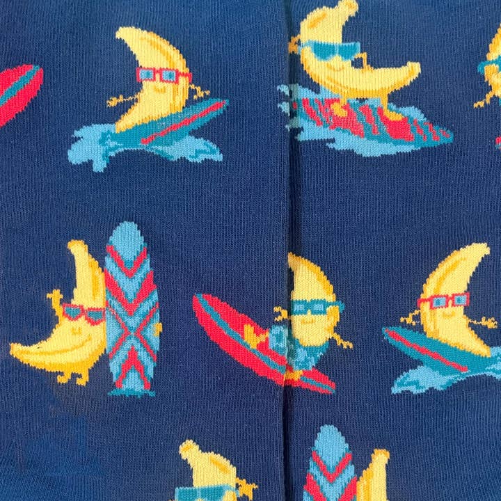 Imagery Socks – wholesale Socks – Men's – Men's Surfing Banana Socks