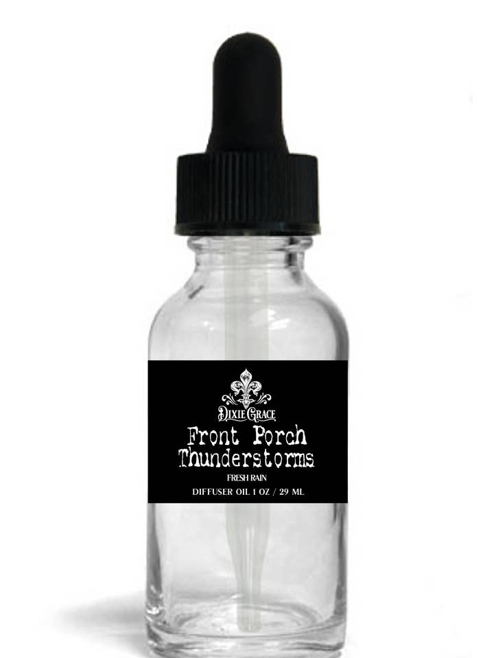 Front Porch Thunderstorms - Diffuser Oil - Two Size Options for wholesale by Dixie Grace