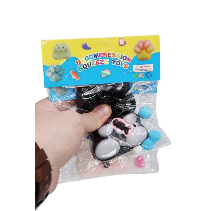 Assorted Kitty Cat Jiggly Mochi Squishy Bag - 16 Pcs for wholesale on Faire3