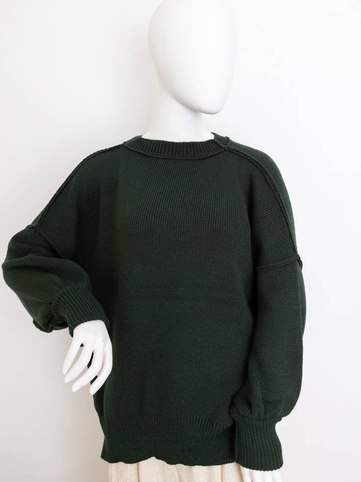 Leto Accessories - Wholesale Knit Sweater - Women's - Cozy Mood Oversized Pullover Sweater - Your New Bestseller8