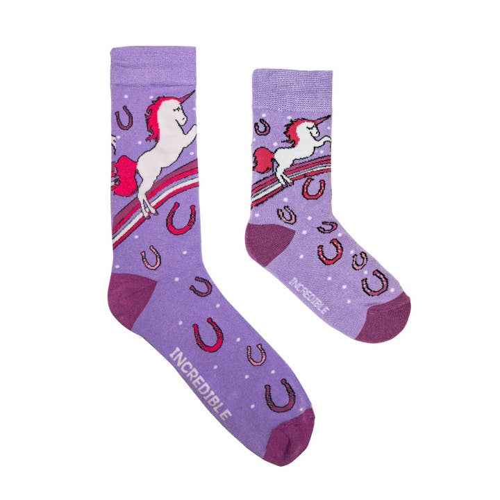 Conjunto Unicórnio para Adultos e Crianças por atacado de Incredible Socks