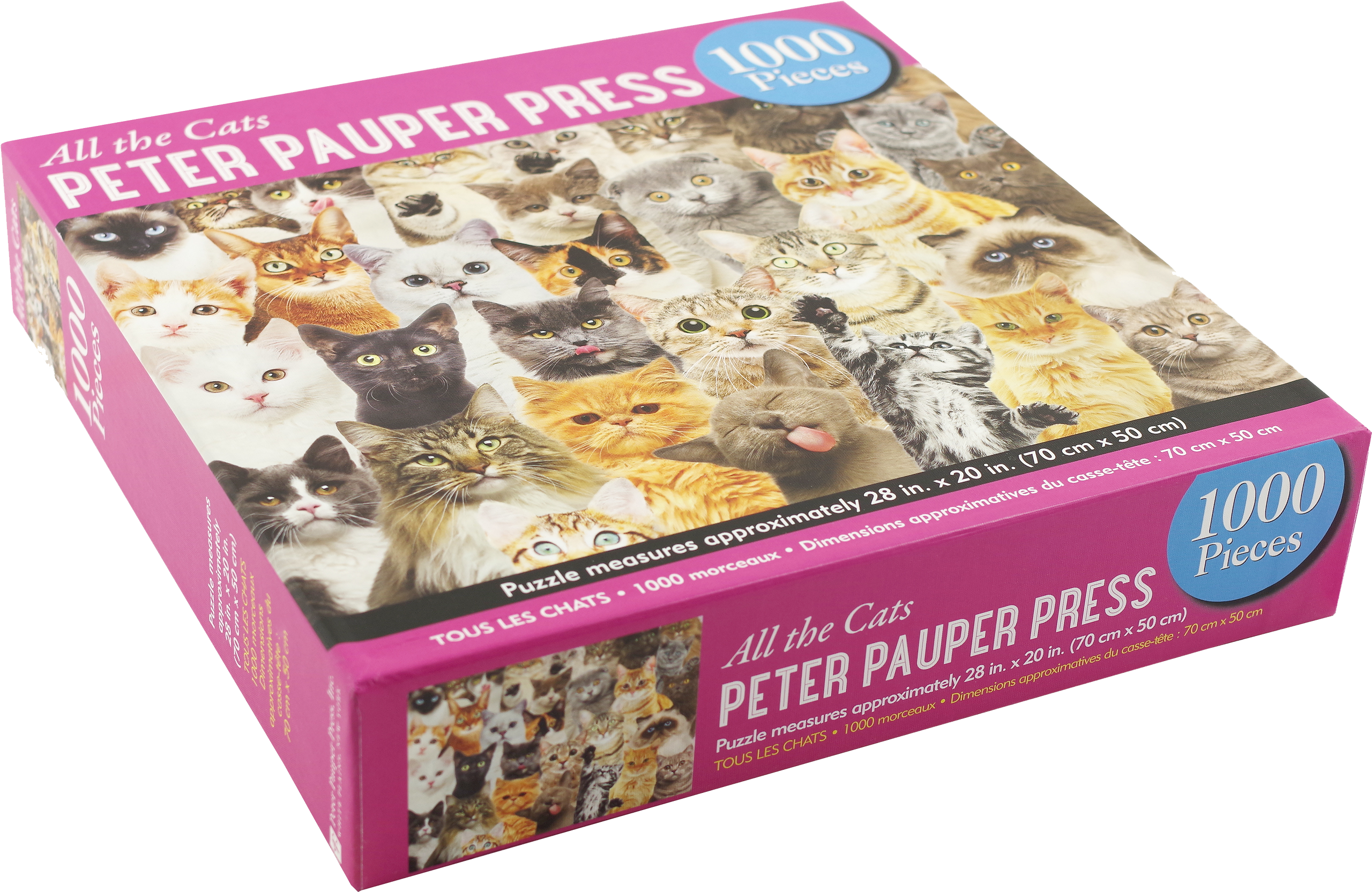 Peter Pauper Press - Wholesale Puzzle - Adult - All the Cats 1000 Piece Jigsaw Puzzle2