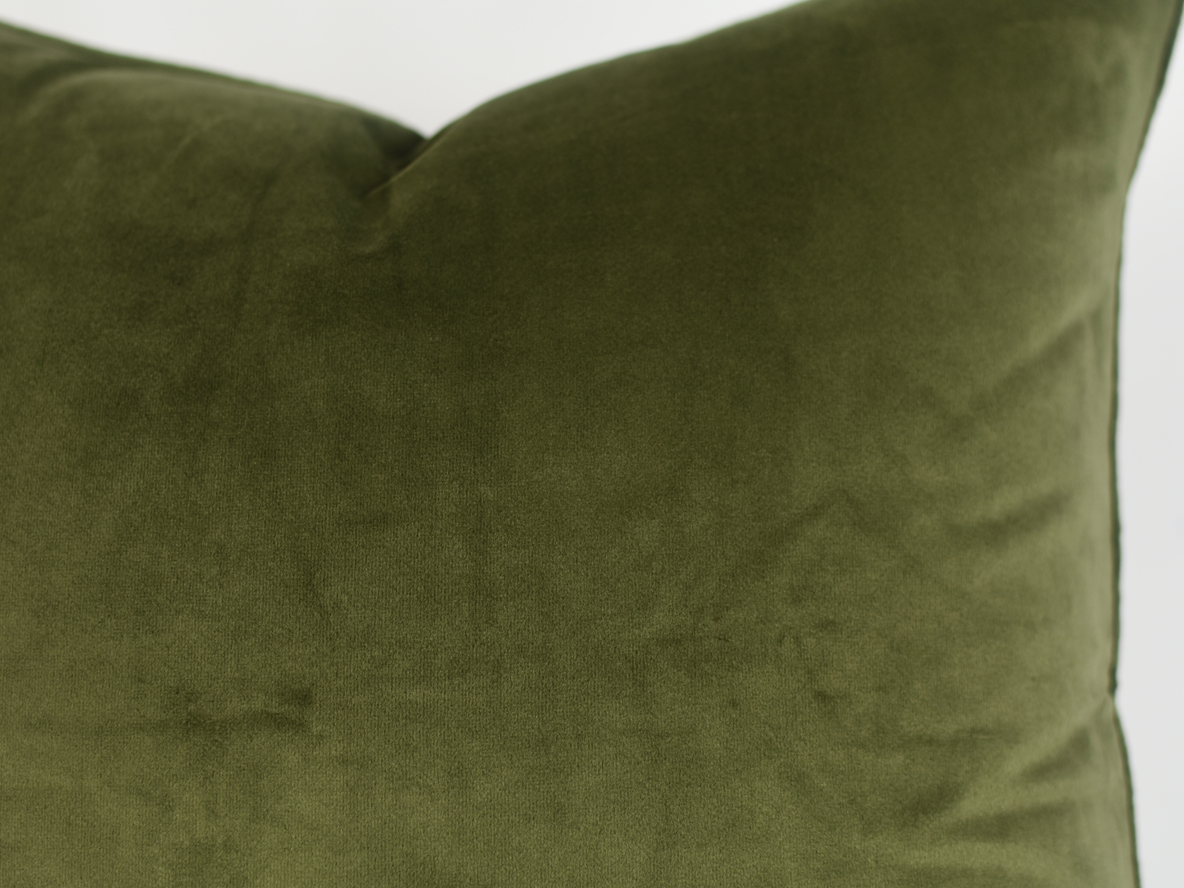 Xasmin Interiors LLC - Wholesale Throw Pillow Cover - Sidra Green Pillow - Solid Velvet Pillow with piping4