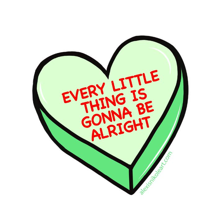 Alexis Nikole - Wholesale Sticker - Valentines Mean Sweethearts Sticker Pack6
