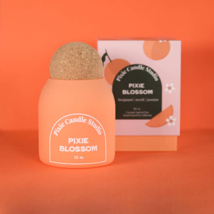 Pixie Candle Studio - Wholesale Jar/Filled Candle - Ojai Pixie Blossom-best seller, luxury candle.2