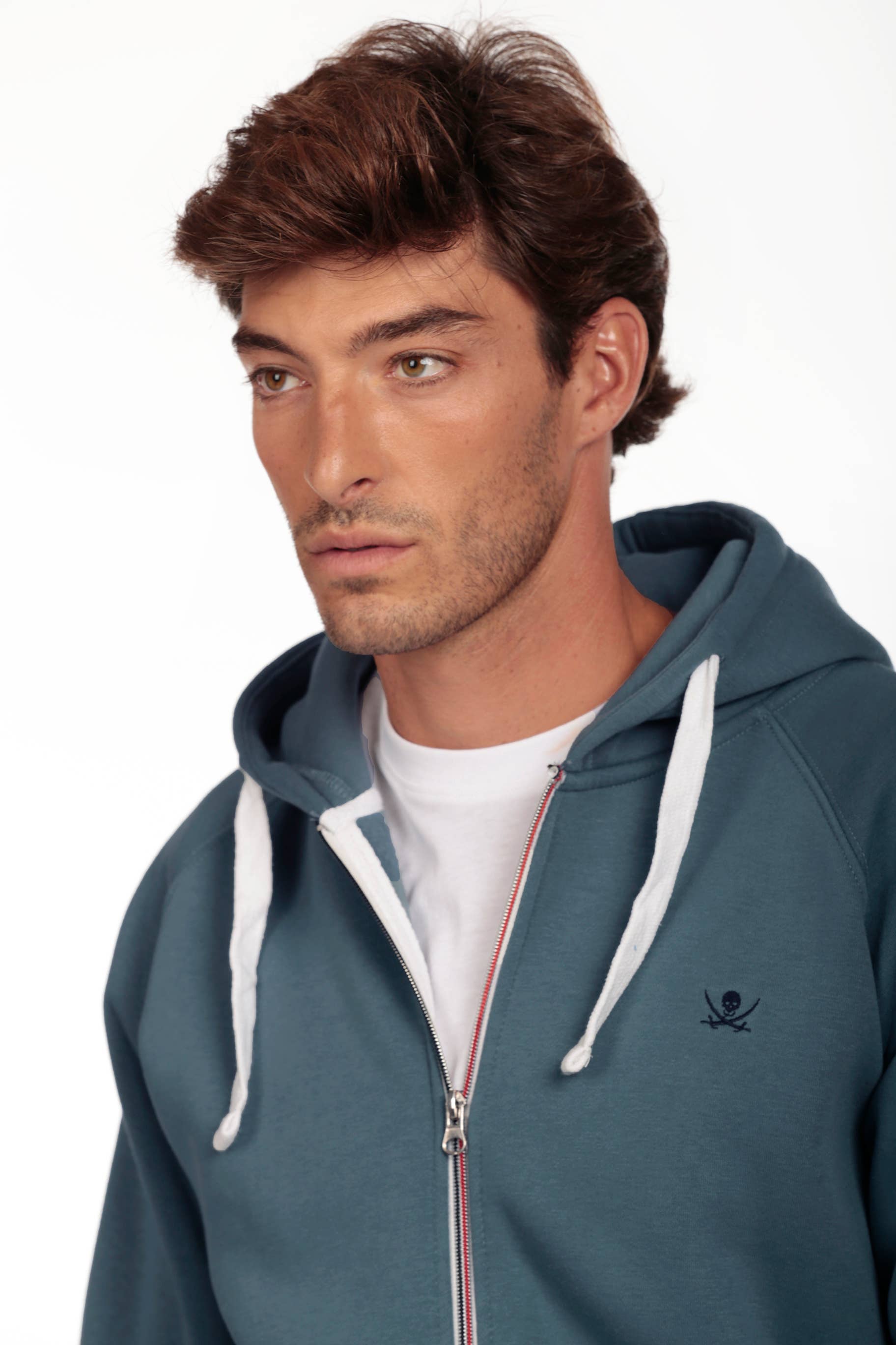 The Time of Bocha - Wholesale Hoodie - Men's - Men's Zip Hoodie QI1SZIP-BLUE.SUR2