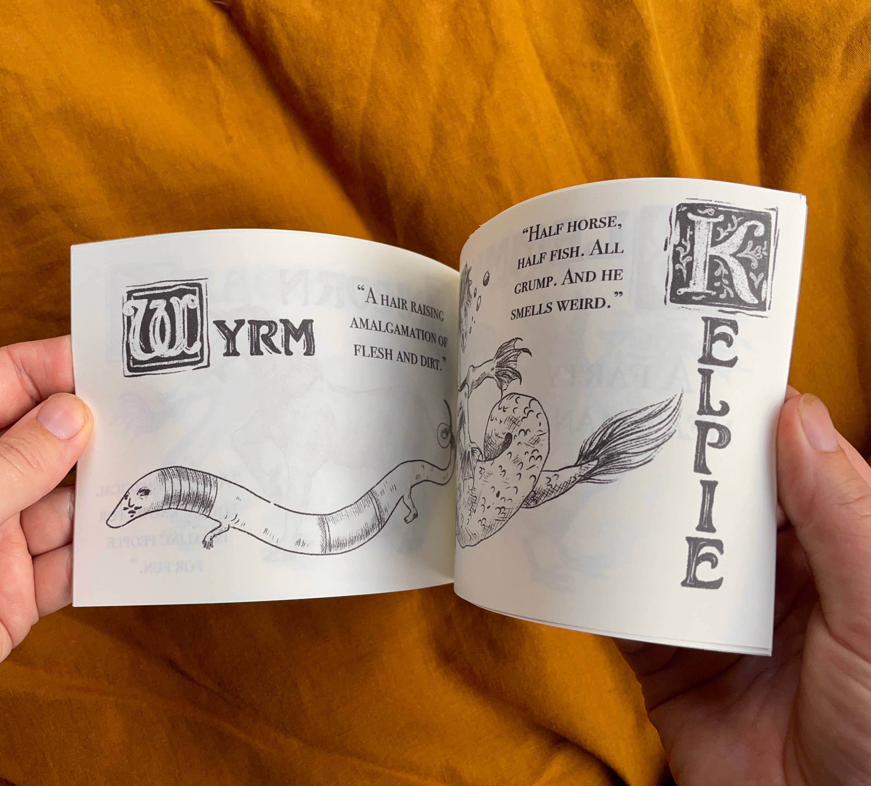 Ashlea Bechaz Illustration - Wholesale Magazine - Zine - Medieval Monsters2