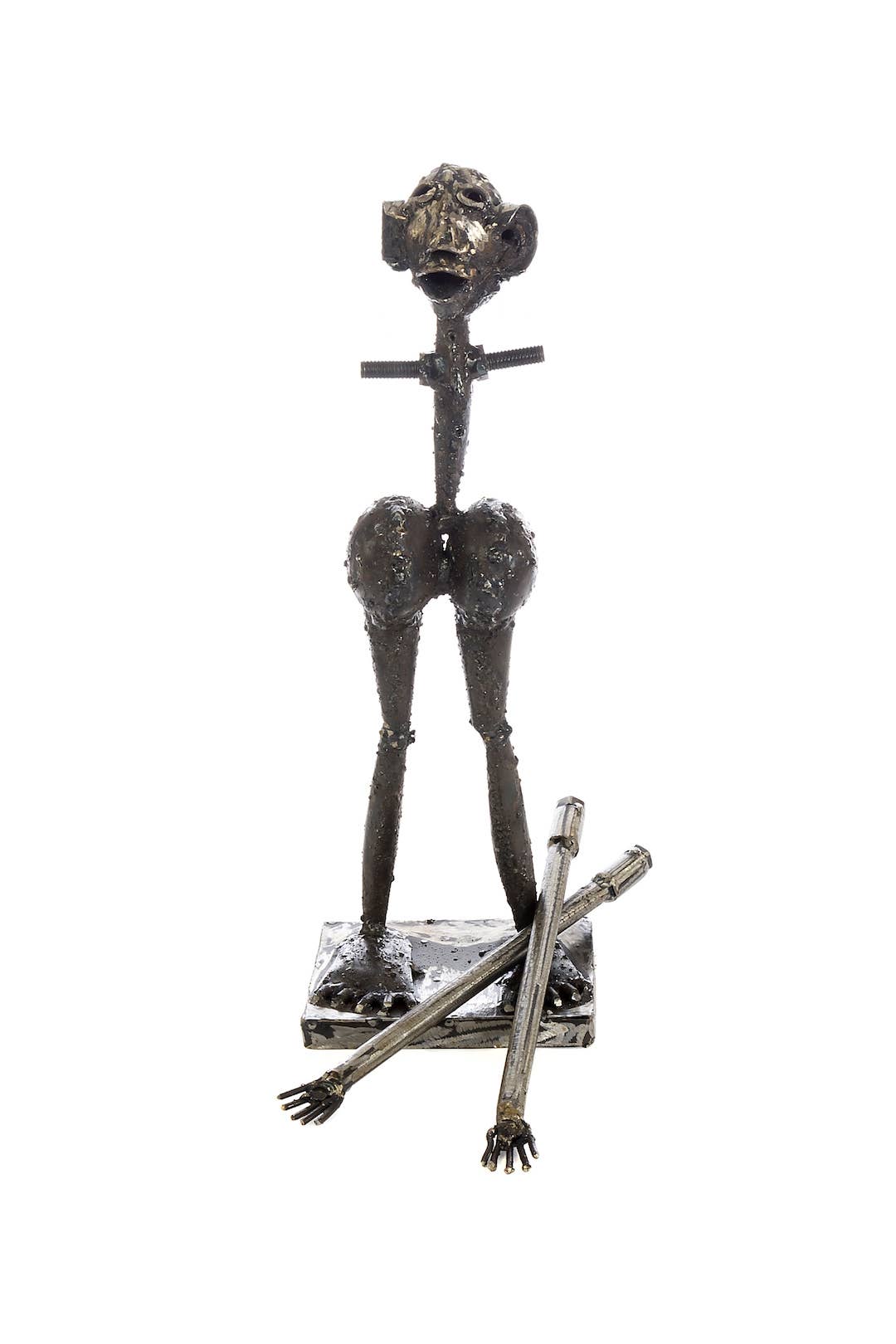 African Modern - Wholesale Jewelry Stand & Display - Kenyan Metal Mama Jewelry Displays5