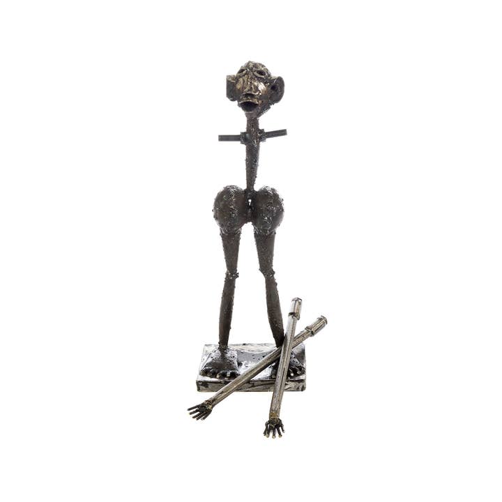 African Modern - Wholesale Jewelry Stand & Display - Kenyan Metal Mama Jewelry Displays5