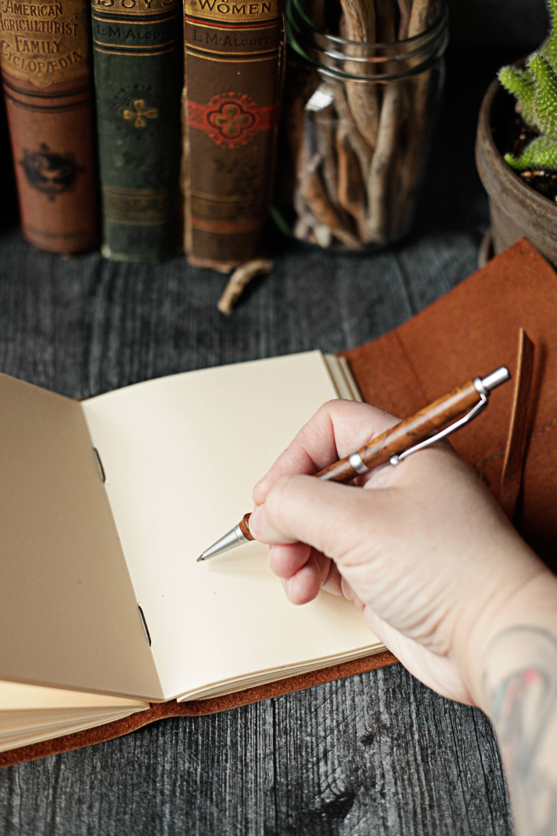 Wayfaring Goods - Wholesale Journal/Diary - Tree Journal - Pine Forest Leather Journal6