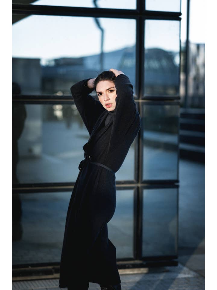 myaghri - Wholesale Dress - Women's - AMOUR Woolly Cardigan Dress4