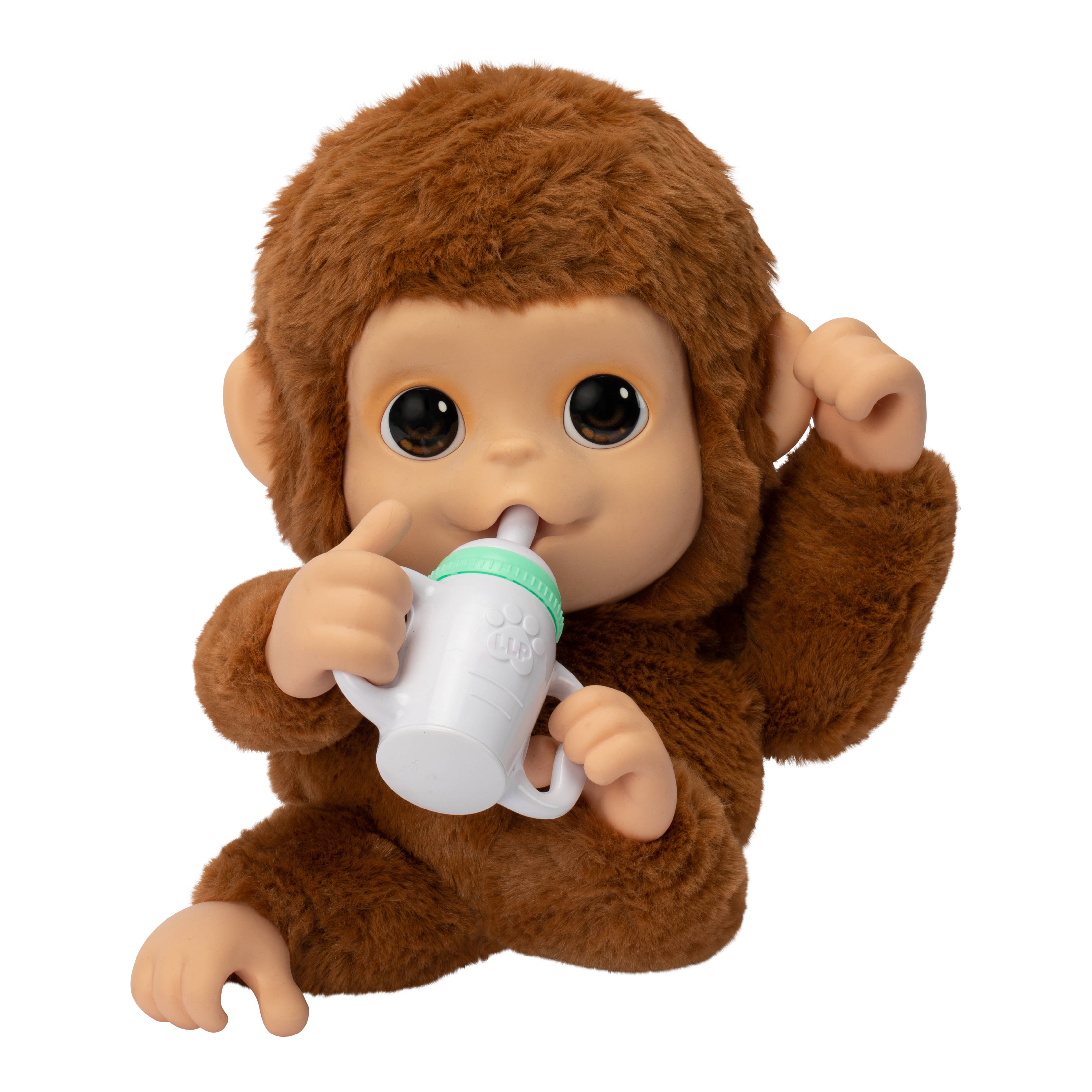 Toysmith - Wholesale Doll - Kids - Moose Toys Little Live Pet My Baby Monkey Plush1