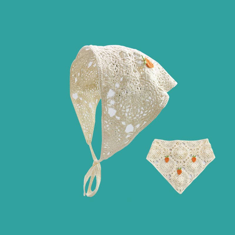 Funkyrel® Atzbranding Limited - Wholesale Haarband - Dames - Gehaakte hoofdband met fruitaccenten in wit5