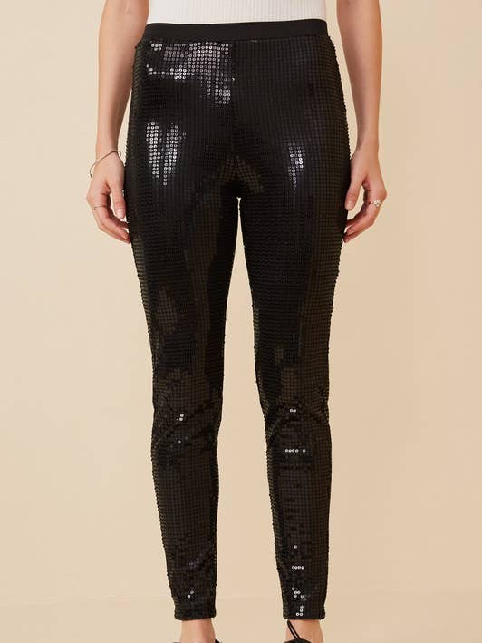 Leggings elásticos con lentejuelas para para venta al por mayor de MintChoco