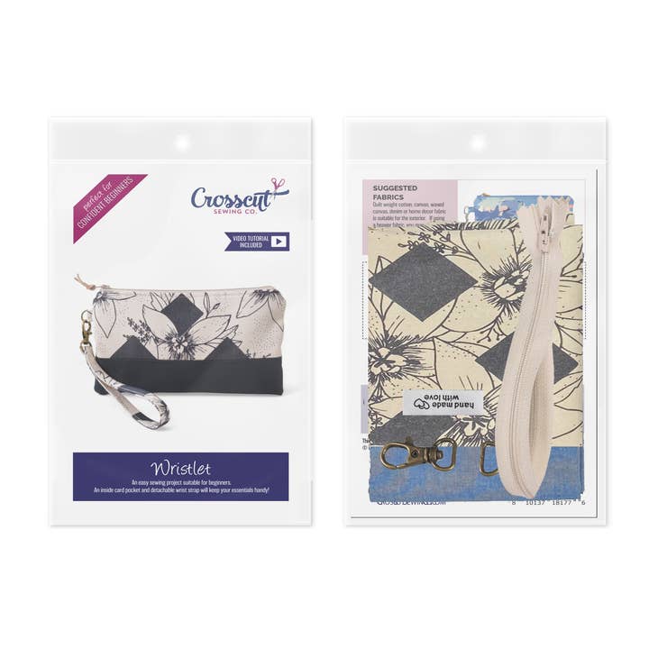 Crosscut Sewing Co. - Wholesale Craft Sewing Kit - Wristlet Sewing Kit - Adult Sewing Kit for Beginners84
