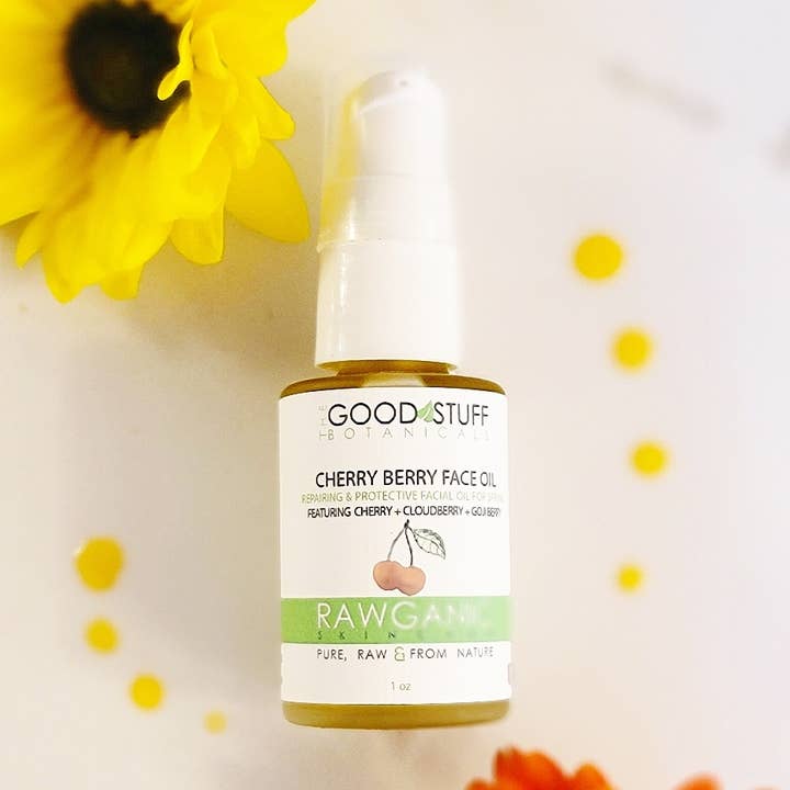 Cherry Berry Face Oil for wholesale by The Good Stuff Botanicals