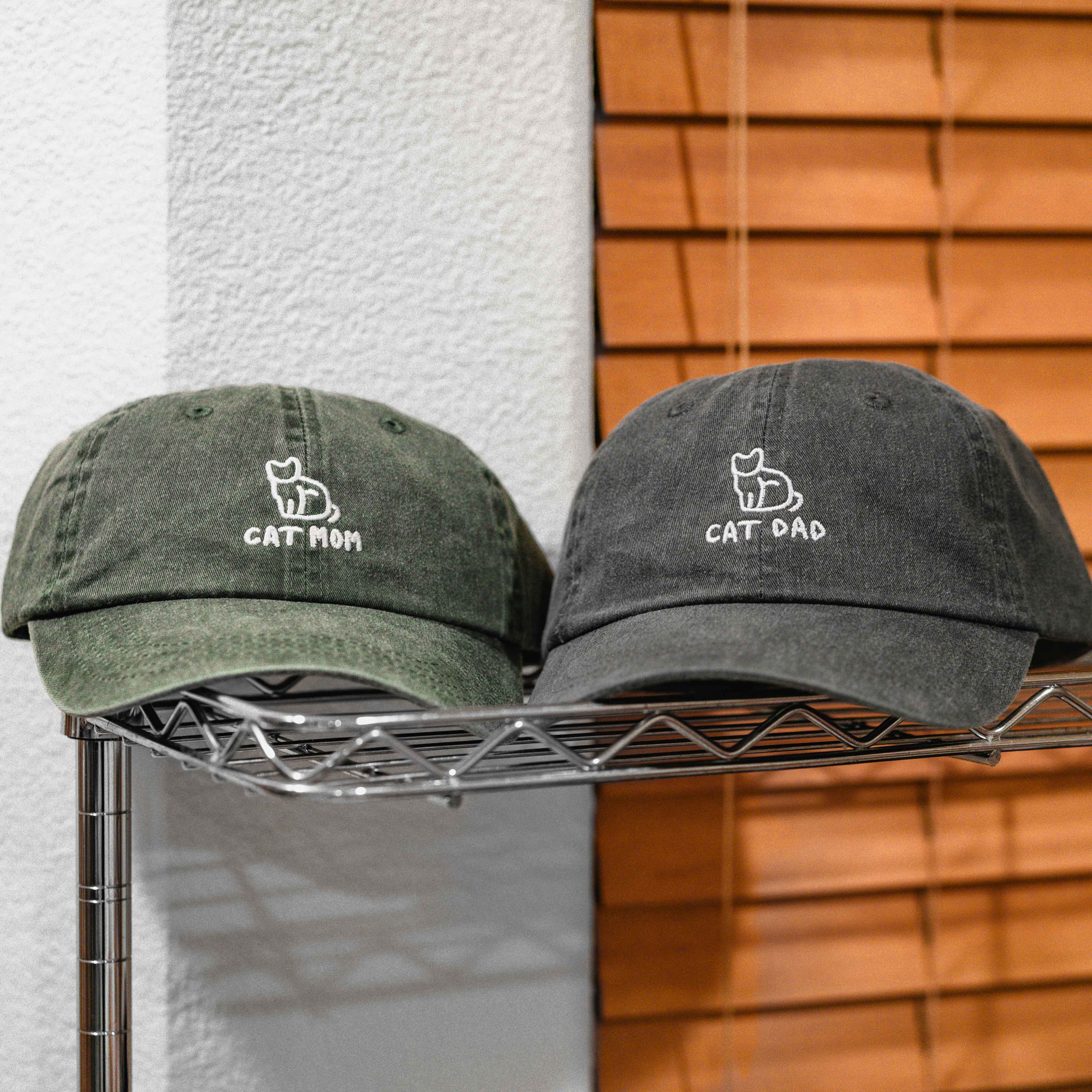 The Hungry Sloth - Wholesale Baseball Cap - Men's - Cat Dad Embroidered Hat5