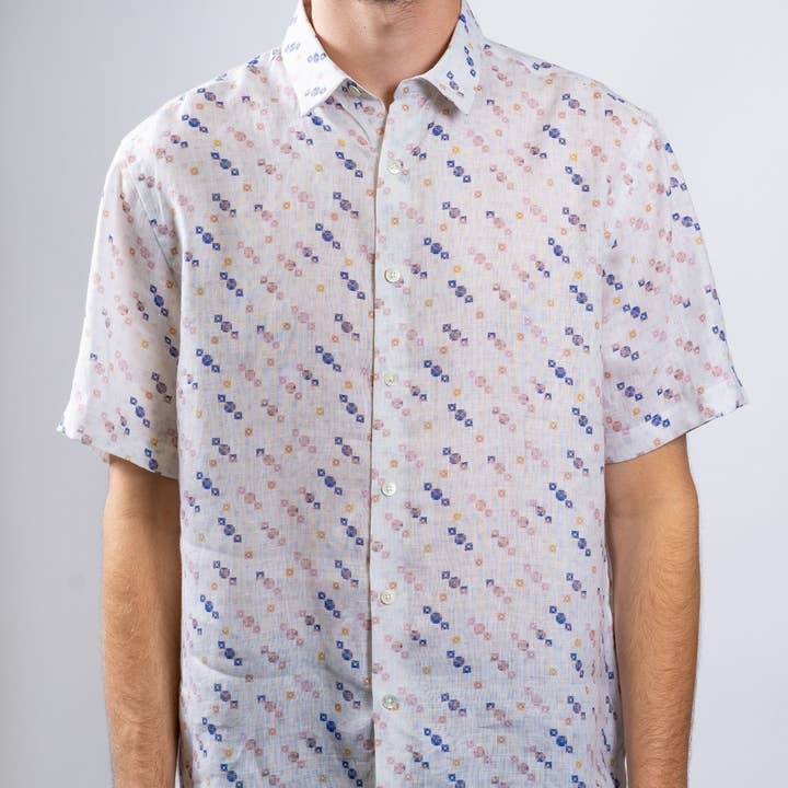 White Classic Collar Shirt for wholesale by Stitch Note