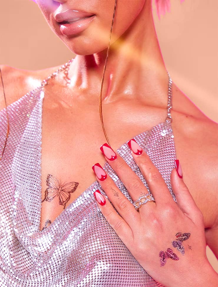 INKED by Dani - Wholesale Temporary Tattoo - Butterfly Dreams Temporary Tattoo Pack7