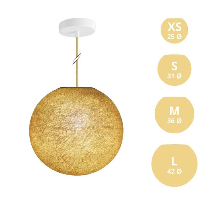Suspension avec abat-jour Sfera pour la vente par LIGHTINUP S.R.L.