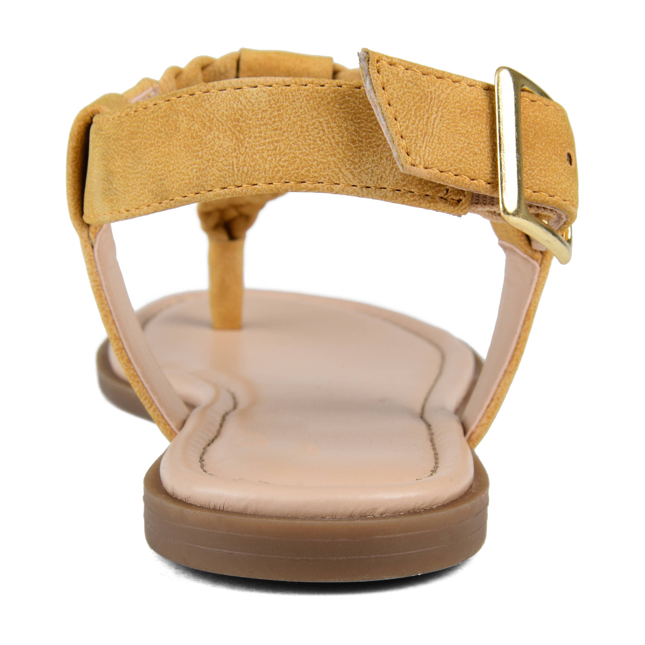 Journee - Wholesale Sandals - Women's - Genevive T-Strap Sandals In Faux Leather6