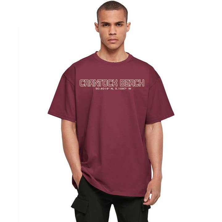 Ocean Wave – wholesale Screen printed t-shirt – unisex – Ocean Wave Coordinates Tee - Crantock3