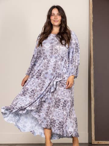 GREY PLEATED RUFFLED LONG SLEEVES PLUS SIZE MAXI DRESS VL582 and other Purchase Wholesale maxi dress plus. Free Returns & Net 60 Terms on Faire trending on Faire.