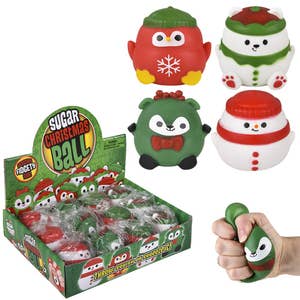 Curious Minds Busy Bags 6 Cute Frog Water Bead Filled Squeeze Stress Balls - Squishy Toy - Sensory Fidget (Random Colors)