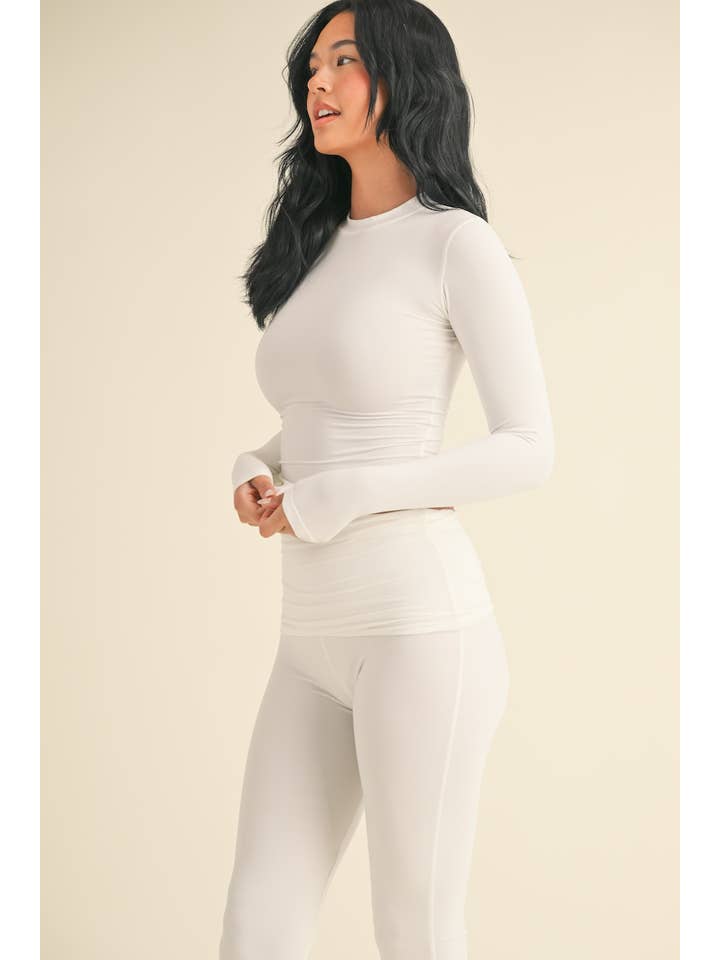 KIMBERLY C - Wholesale Lounge Top - Women's - Soft Knit Jersey Long Sleeve Tee35