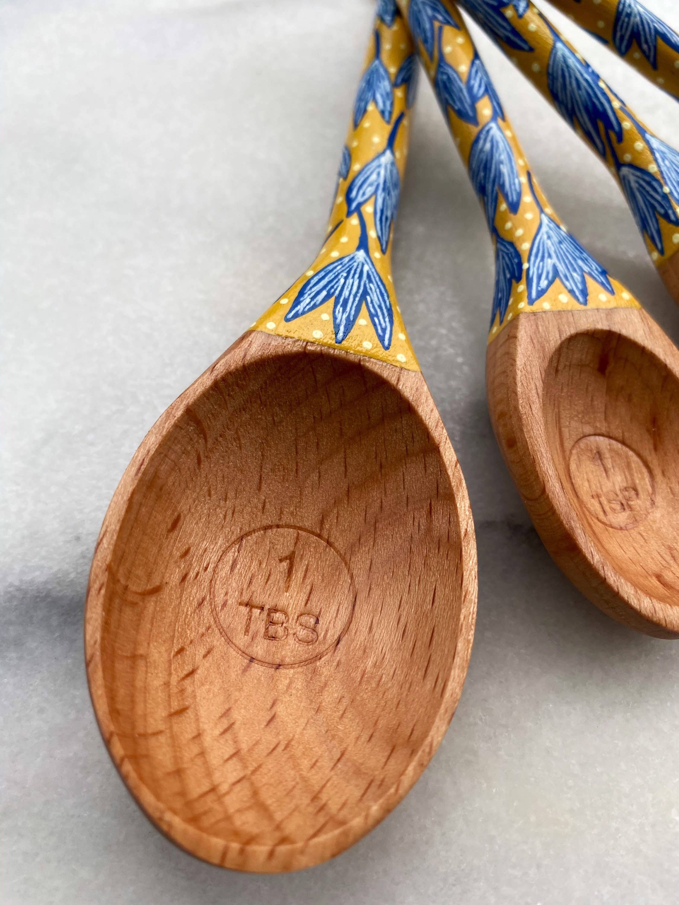 Oh The Places We Go Shop – wholesale Measuring spoon – Flora Baking Spoons - Measuring Spoons - Baking Lover3