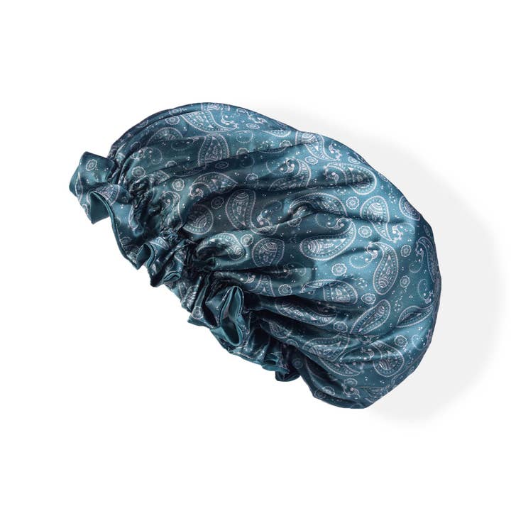 Classic Bonnet | Green Paisley for wholesale by Kembeckled