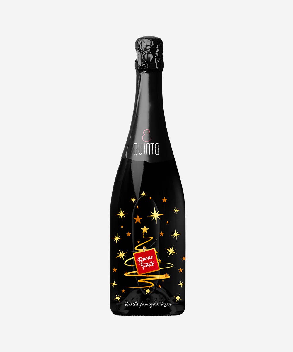 Gruppo Quinto Srls - Wholesale Non-Alcoholic Aperitif/Mocktail - Italian Sparkling Wine personalized Christmas 60