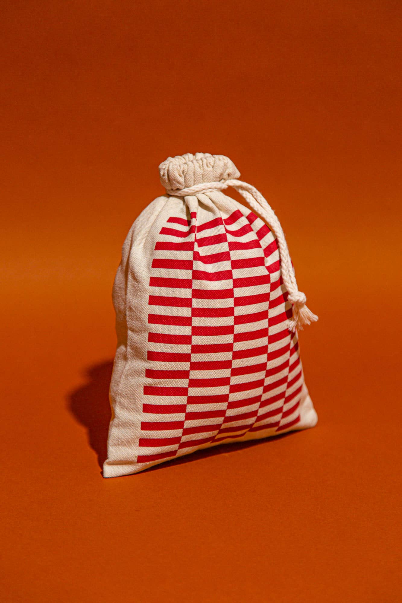 Red Checker • Drawstring Bag • 8x10 for wholesale by Gucha Gucha